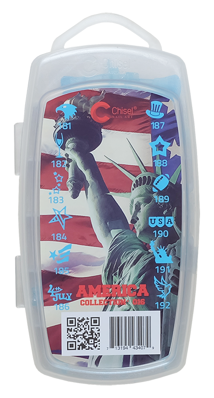- Chisel 3D STAMP - #016 AMERICA COLLECTION
